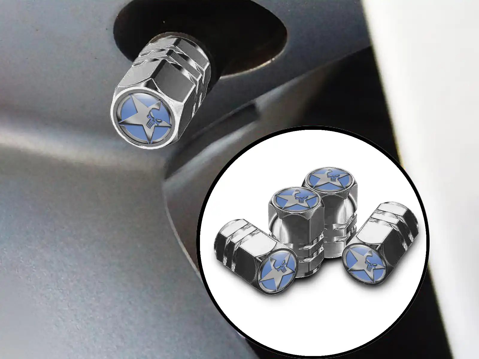 Wheel Valve Stem Caps for Trucks Minimal Look